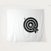 矢印がラウンドターゲットのタペストリーをヒット タペストリー (正面(横))