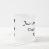 矢印で身を包んだマグ フロストグラスマグカップ (中央)