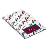 矢印と羽 ノートブック (右側)