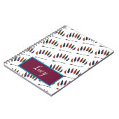 矢印と羽 ノートブック (左側)