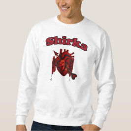 矢印のハート スウェットシャツ