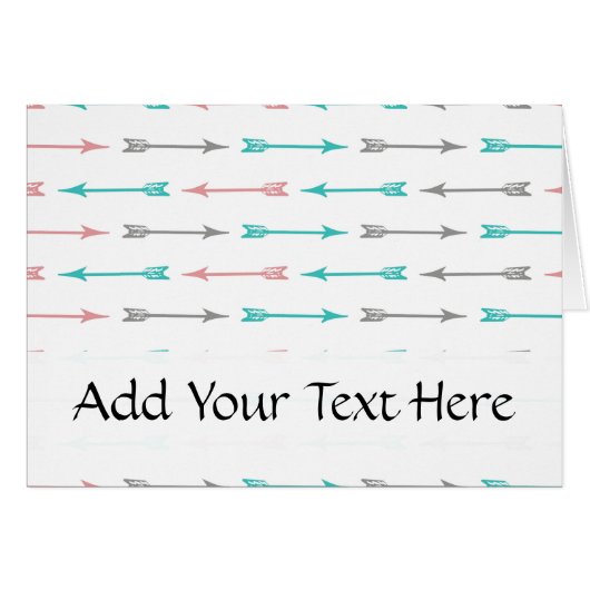 矢印のパターカラフルン、矢印、固定矢印 (正面横)