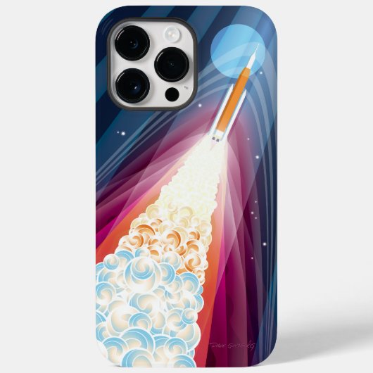 矢印の先端： iPhone 14 Pro最大ケース Case-Mate iPhoneケース (裏面)