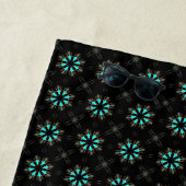 矢印の羽ポー – wowパターンThunder_Cove ビーチタオル (インサイチュ)