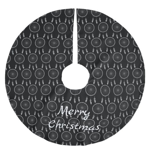 矢印の羽pow-wow Thunder_Cove ブラッシュドポリエステルツリースカート (正面)