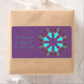 矢印の羽pow-wow Thunder_Cove ラベル (インサイチュ)