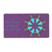 矢印の羽pow-wow Thunder_Cove ラベル (正面)