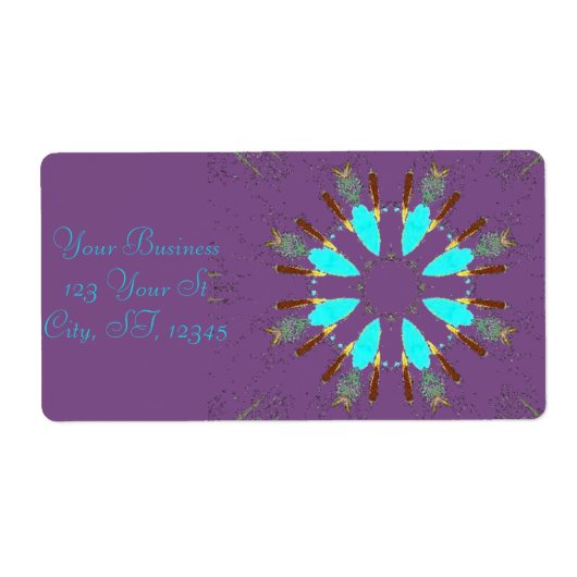 矢印の羽pow-wow Thunder_Cove ラベル (正面)