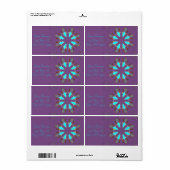 矢印の羽pow-wow Thunder_Cove ラベル (フルシート)