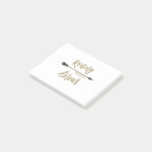 矢印を上げる- Psalm 127:3-5 ポストイット (アングル)