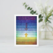 矢印を使用したグラデーション、ポール・クレー ポストカード (スタンド正面)