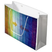 矢印を使用したグラデーション、ポール・クレー ラージペーパーバッグ (正面アングル)