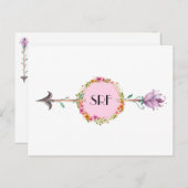 矢印エレガントはがき3 ポストカード (正面/裏面)