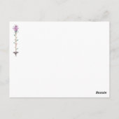 矢印エレガントはがき3 ポストカード (裏面)