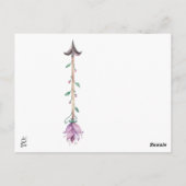 矢印エレガントはがき ポストカード (裏面)