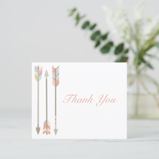 矢印サンキューカード (スタンド正面)