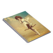 矢印スパイラルフォトノートブック付きヴィンテートキューピッド ノートブック (右側)