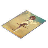 矢印スパイラルフォトノートブック付きヴィンテートキューピッド ノートブック (左側)