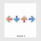 矢印スプレッド シール (シート)