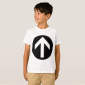 矢印ディスク Tシャツ (正面フル)