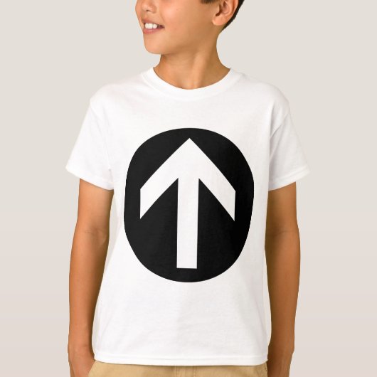 矢印ディスク Tシャツ (正面)