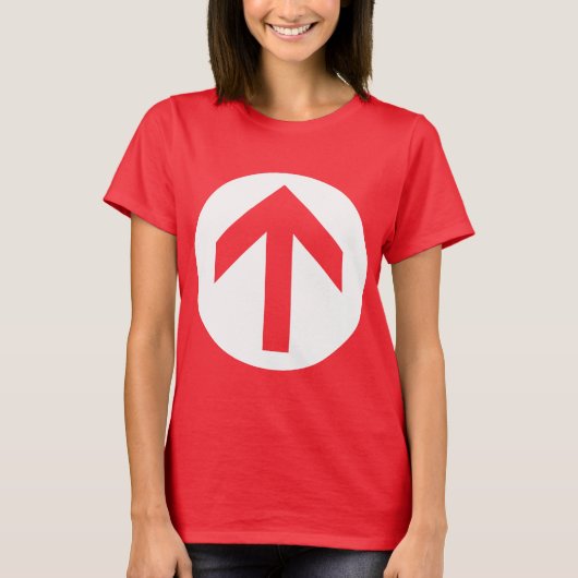 矢印ディスク Tシャツ (正面)