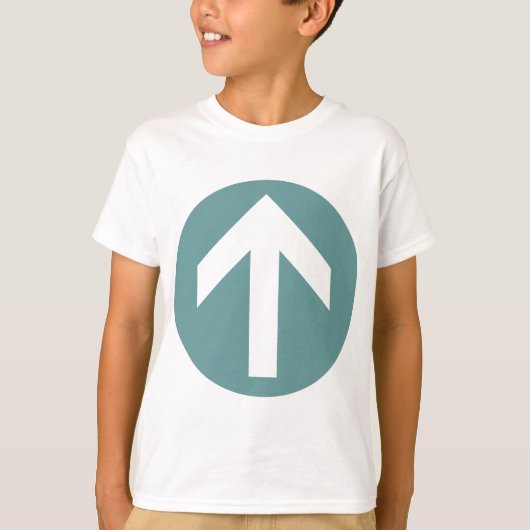 矢印ディスク Tシャツ (正面)