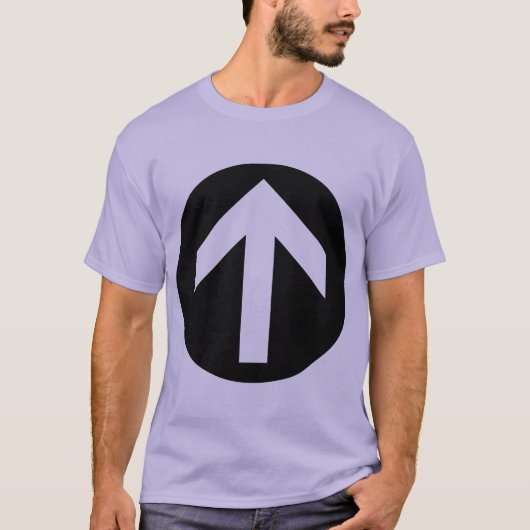 矢印ディスク Tシャツ (正面)