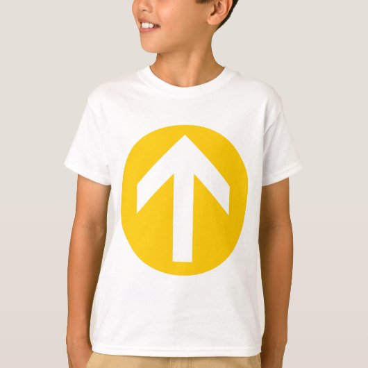 矢印ディスク Tシャツ (正面)