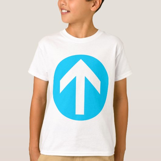 矢印ディスク Tシャツ (正面)