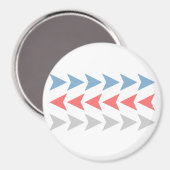 矢印パターン マグネット (正面/裏面)