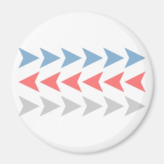 矢印パターン マグネット (正面)