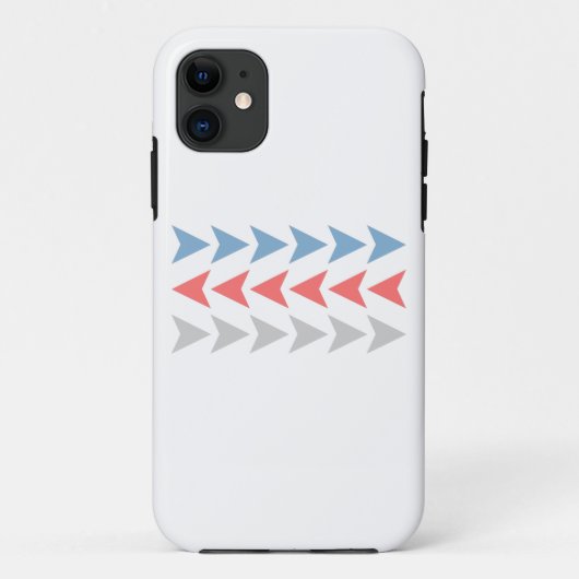 矢印パターン Case-Mate iPhoneケース (裏面)