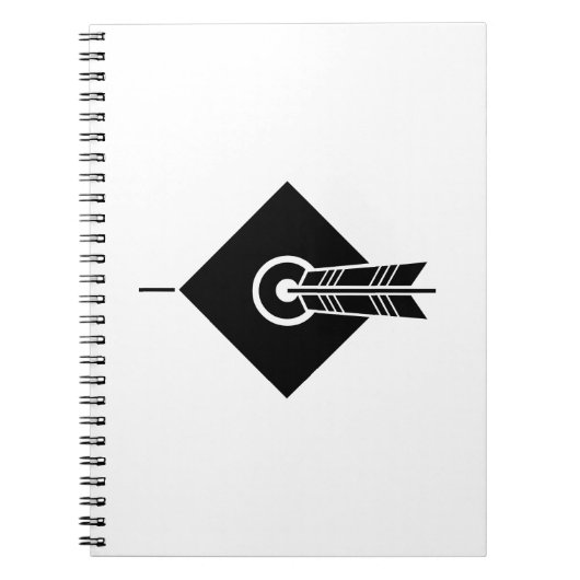 矢印ヒット対象のノートブック&ジャーナル ノートブック (正面)