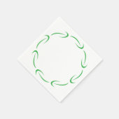 矢印フレームナプキン スタンダードカクテルナプキン (角)