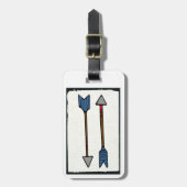 矢印ラゲッジタグ ラゲッジタグ (正面縦)