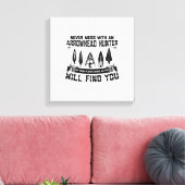 矢印狩りことわざ | Flintknappingギフト キャンバスプリント (インサイチュ (リビング))