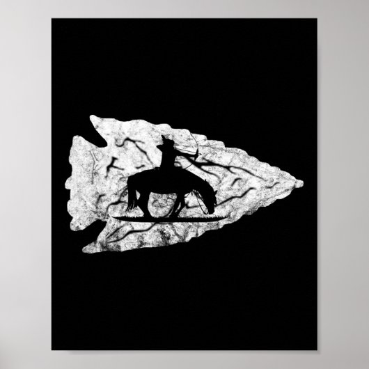 矢印狩り先住民アメリカンリクルスハンターラー ポスター (正面)