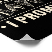 矢印狩り矢印 ポスター (角)