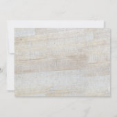 矢印素朴赤いハート セーブザデート (裏面)