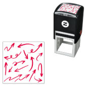 矢印違うベクトルスタイル セルフインキングスタンプ (インサイチュ)