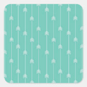 矢印 スクエアシール (正面)