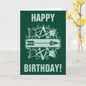 矢印 |スターリング市矢印バッジ カード (黄色い花)