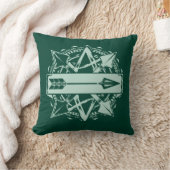 矢印 |スターリング市矢印バッジ クッション (ブランケット)