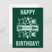 矢印 |スターリング市矢印バッジ ポストカード (正面/裏面)