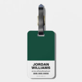 矢印 |スターリング市矢印バッジ ラゲッジタグ (裏面縦)