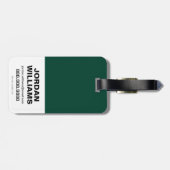 矢印 |スターリング市矢印バッジ ラゲッジタグ (裏面横)