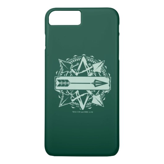 矢印 |スターリング市矢印バッジ Case-Mate iPhoneケース (裏面)