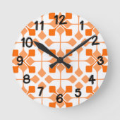 矢印 ラウンド壁時計 (正面)