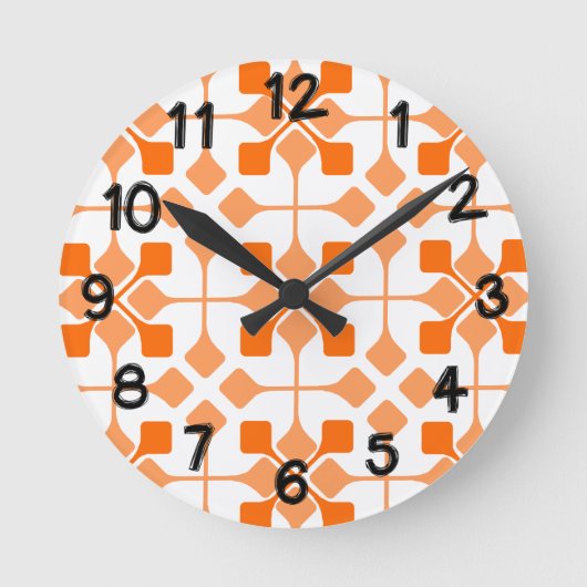 矢印 ラウンド壁時計 (正面)